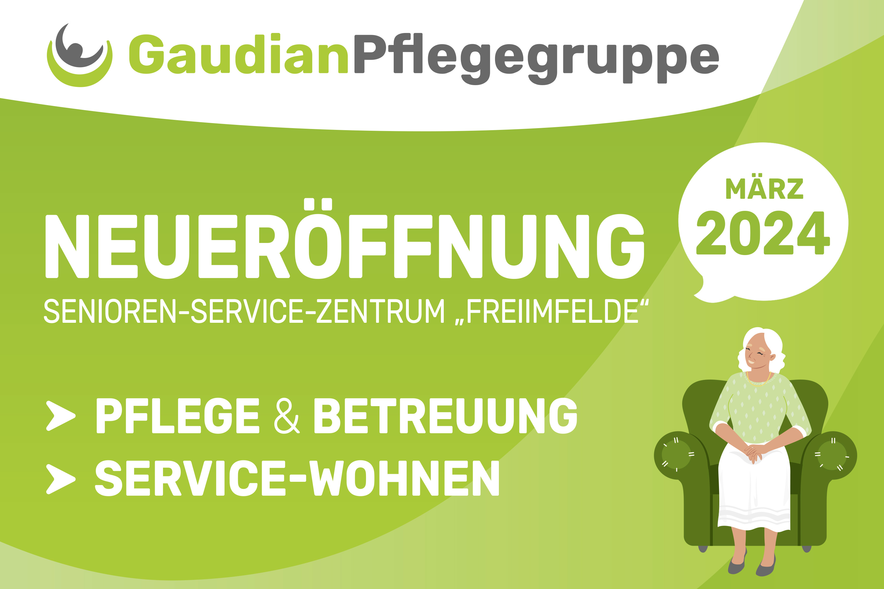 Gaudian_Banner-FF_2023-12-22a - Erstbezug! - Service-Wohnen für Senioren: 2-Raum-Wohnung inklusive Balkon